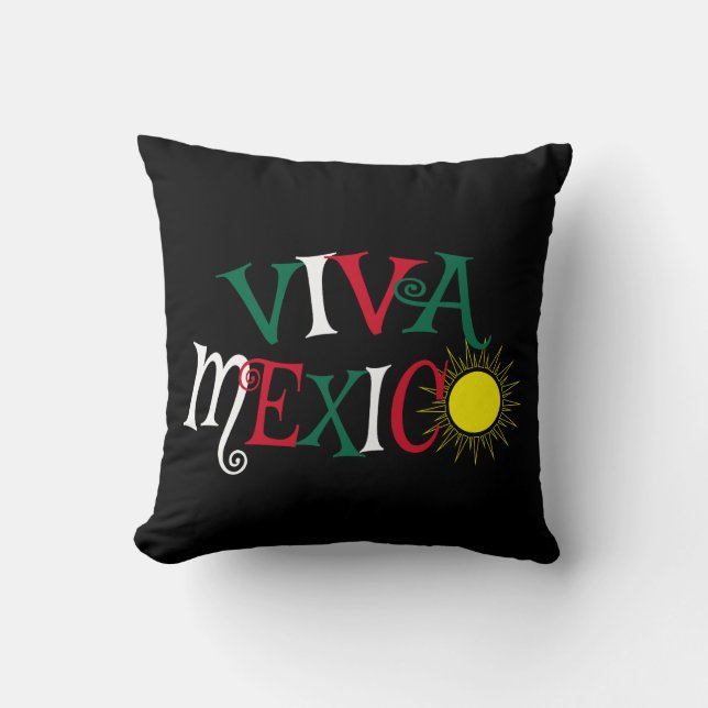 Viva Mexico Kissen (Vorderseite)