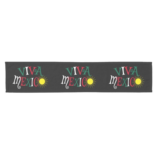 Viva Mexico Kurzer Tischläufer (Horizontal)