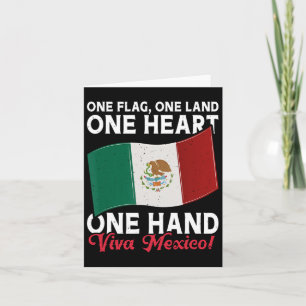 Viva Mexico - Mexiko Flag Mexikanischer Unabhängig Karte