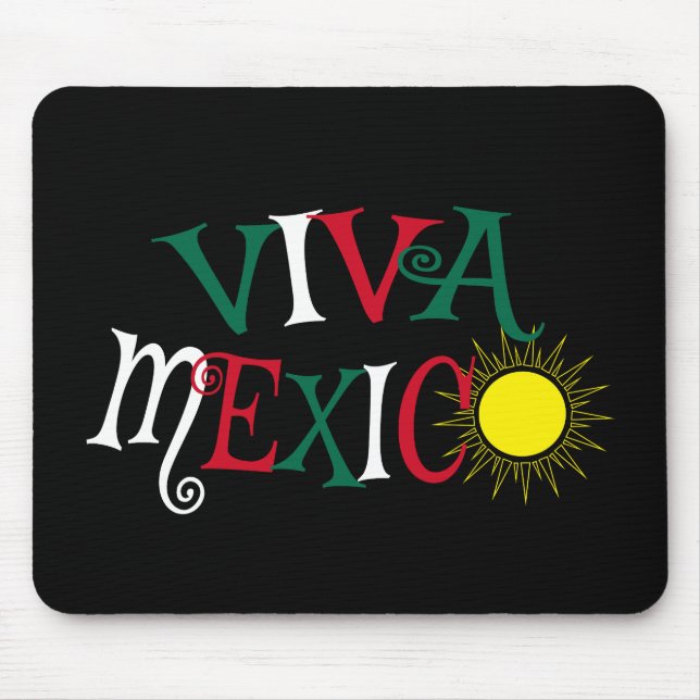 Viva Mexico Mousepad (Vorne)