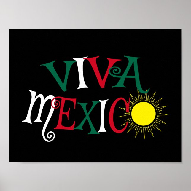 Viva Mexico Poster (Vorne)