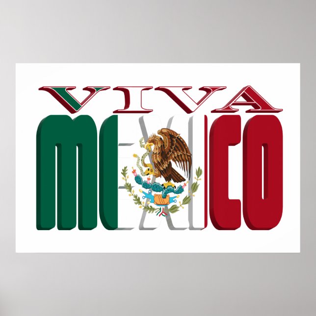 VIVA MEXICO POSTER (Vorne)