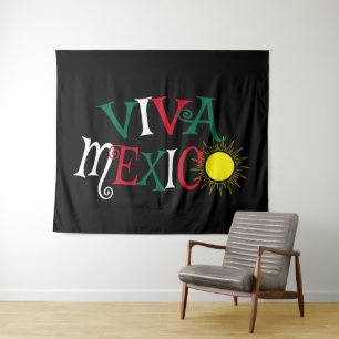 Viva Mexico Wandteppich