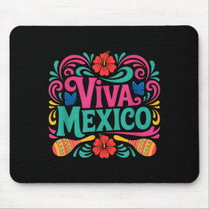 Viva Mexiko farbenfrohe mexikanische Volkskunst Un Mousepad