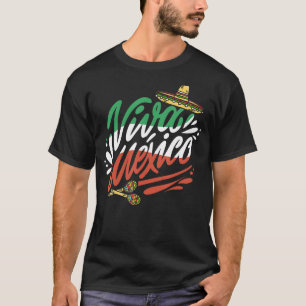 Viva Mexiko Kultur und Erbe T-Shirt