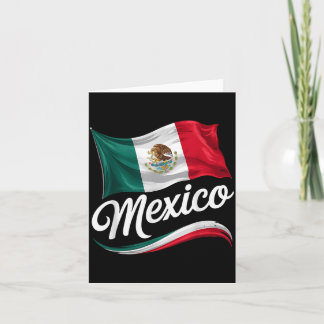 Viva Mexiko Unabhängigkeitstag Mexikanische Flagge Karte