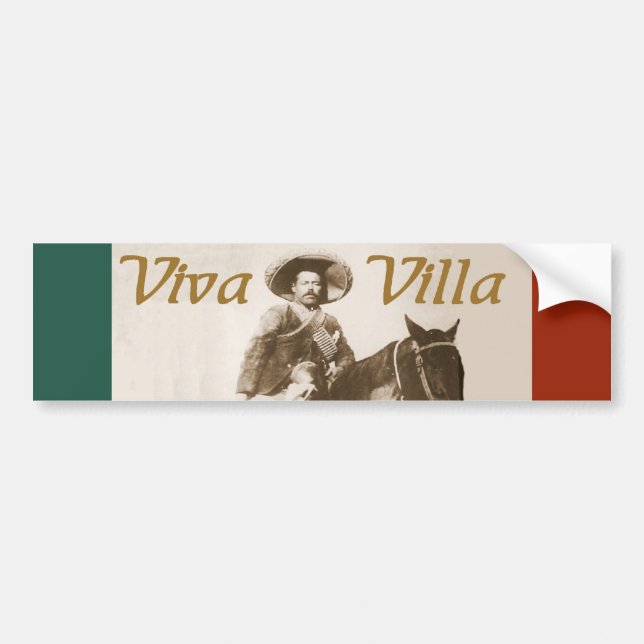 Viva Pancho Landhaus-Autoaufkleber Autoaufkleber (Vorne)