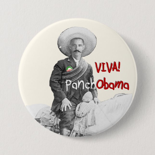 Viva PanchObama Button (Vorderseite)