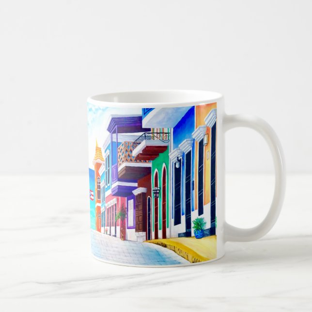 ¡Viva Puerto Rico! Kaffeetasse (Rechts)