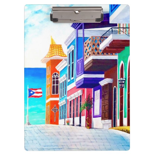 ¡Viva Puerto Rico! Klemmbrett (Vorderseite)