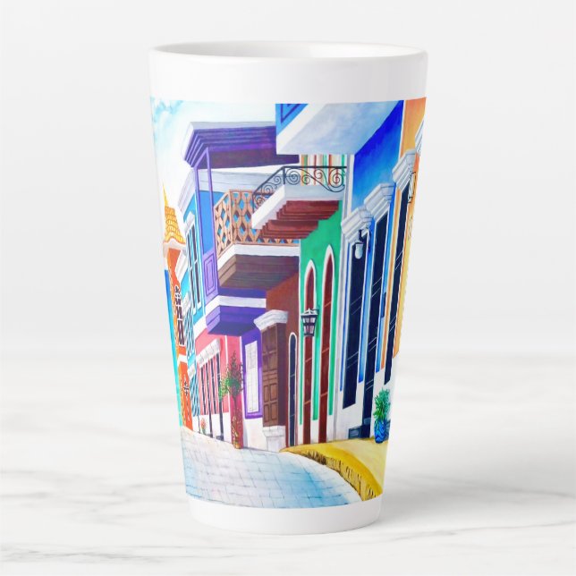 ¡Viva Puerto Rico! Milchtasse (Vorderseite)