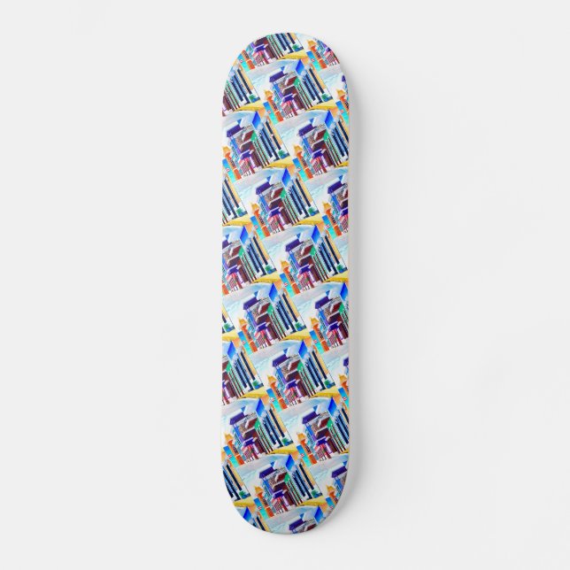 ¡Viva Puerto Rico! Skateboard (Vorderseite)
