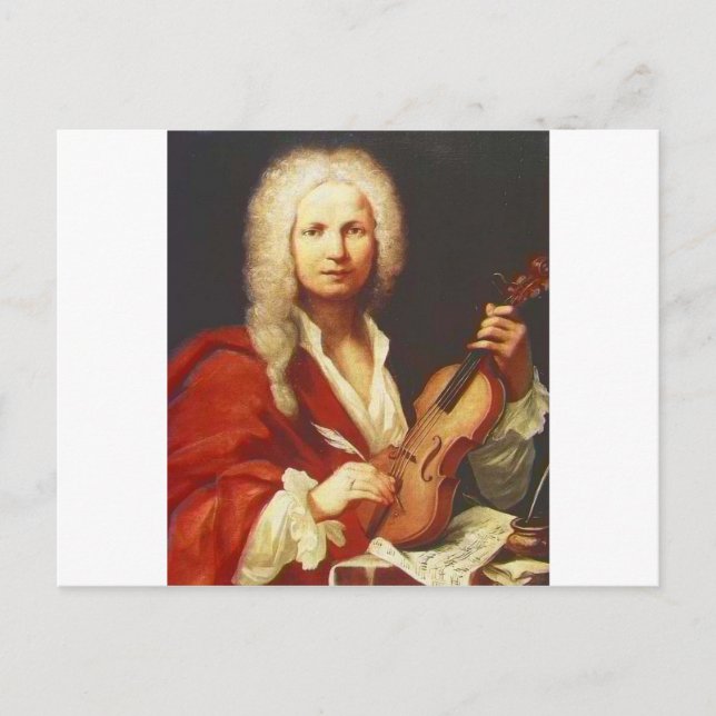 Vivaldi Postkarte (Vorderseite)