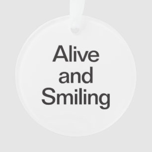vivant et souriant