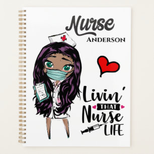 Vivant la vie infirmière Afro-Américain DO-IT-YO