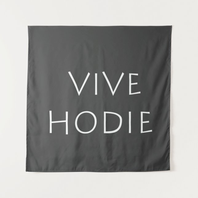 Vive hodie wandteppich (Vorderseite)