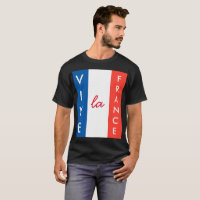 Vive La France französische Flagge individuell anp
