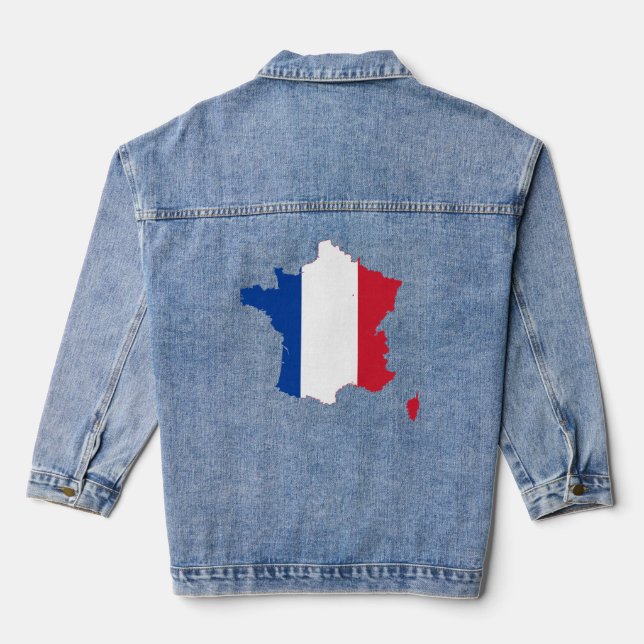 Vive La France Jeansjacke (Rückseite)