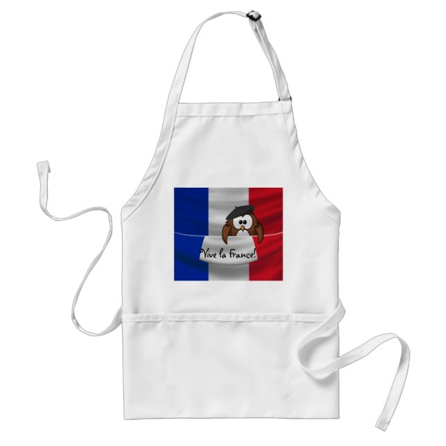 Vive la France! Schürze (Vorne)