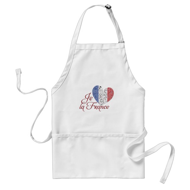 Vive la France Schürze (Vorne)