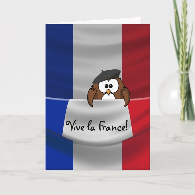 Vive La Frankreich! Karte (Vorderseite)