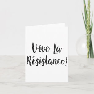Vive La Resistance Shirt Shirt gegen Trump S Karte