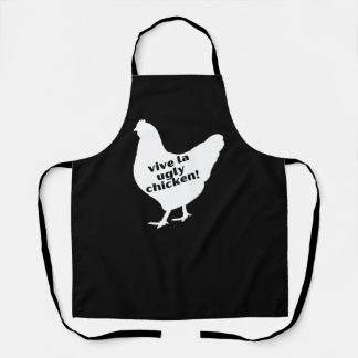 Vive la Ugly Chicken Schürze
