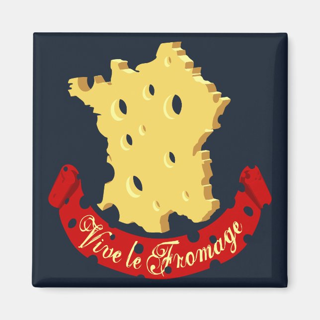 Vive le Fromage Magnet (Vorne)
