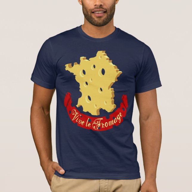 Vive le Fromage T-Shirt (Vorderseite)