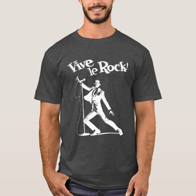 Vive le Rock! T-Shirt (Vorderseite)