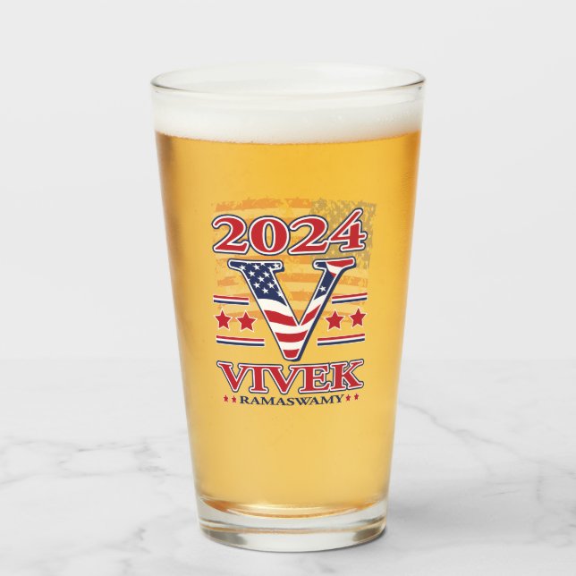 Vivek Ramaswamy für Präsident Glas (Vorne (Gefüllt))