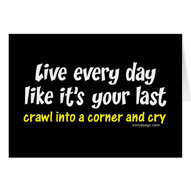 Vivent chaque jour comme son votre durent (Devant horizontal)