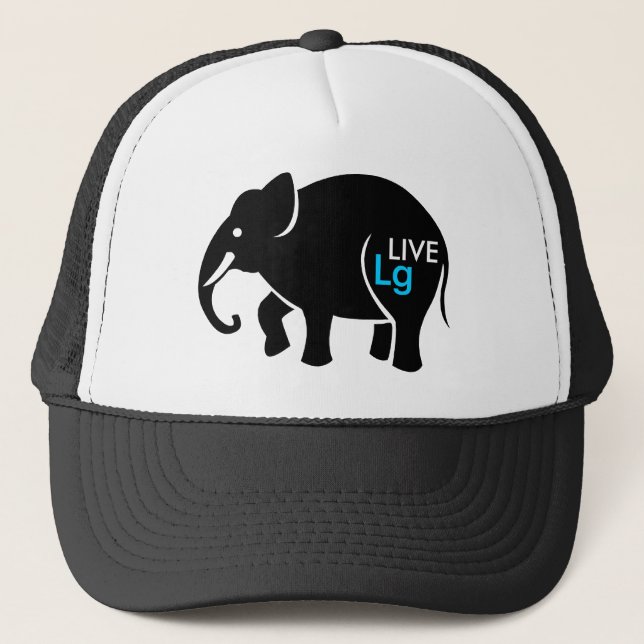 Vivent le grand casquette graphique (Devant)