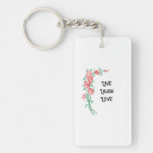 Vivent le porte - clé d'amour de rire