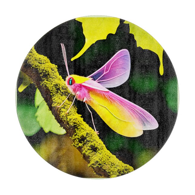 Viverzweigtes Branch Insect Design Schneidebrett (Vorderseite)