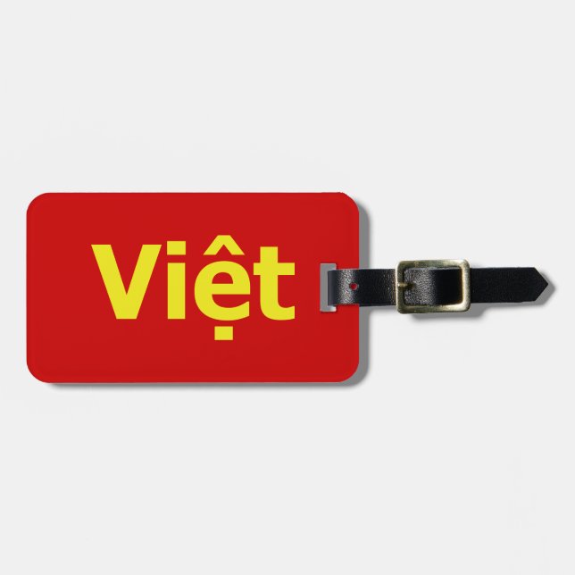 Vivette Gepäckanhänger (Vorderseite horizontal)