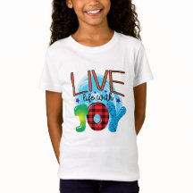 Vivez La Vie Avec Joy T-Shirt