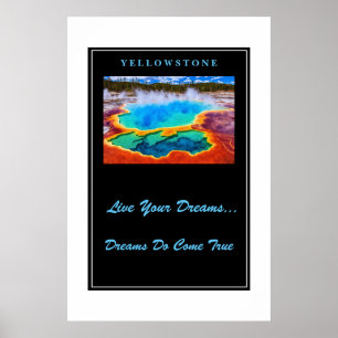 Vivez vos rêves Poster Yellowstone