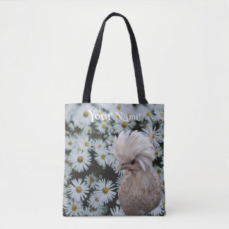 Vivian auf White Daisies - Passen Sie Ihren Namen  Tasche