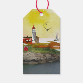 Vivian's Shop - Der Leuchtturm landschaftliche Ges Geschenkanhänger