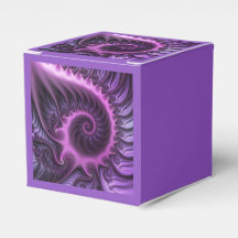 Vivid Abstract Cool Pink Purple Fractal Art Spiral