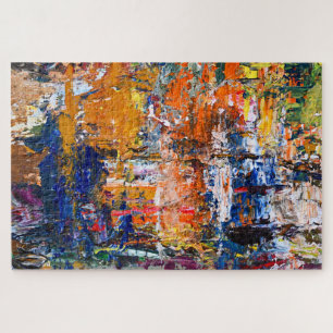 Vivid Abstraction - Öl Paint Chaos am Pa des Künst