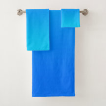 Vivid Aqua Sky Blue Gradient