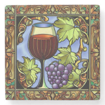 Vivid Art Wine Untersetzer 03