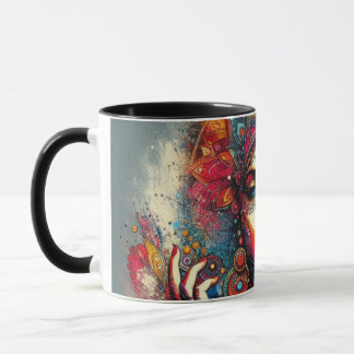 Vivid ästhetisches Portrait Tasse