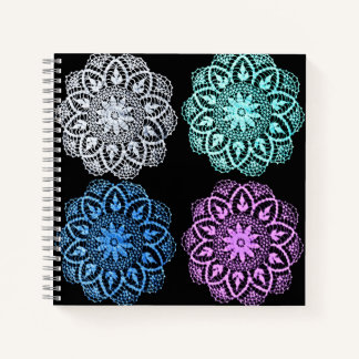 Vivid Blume Doily Journal Notizbuch