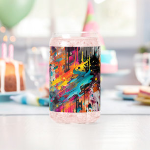 Vivid Chaos Splash Graffiti Dosenglas