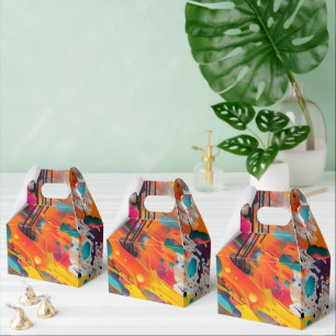 Vivid Chaos Splash Graffiti Geschenkschachtel
