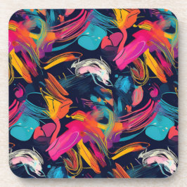 Vivid Chaos Splash Graffiti Getränkeuntersetzer