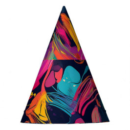 Vivid Chaos Splash Graffiti Partyhütchen